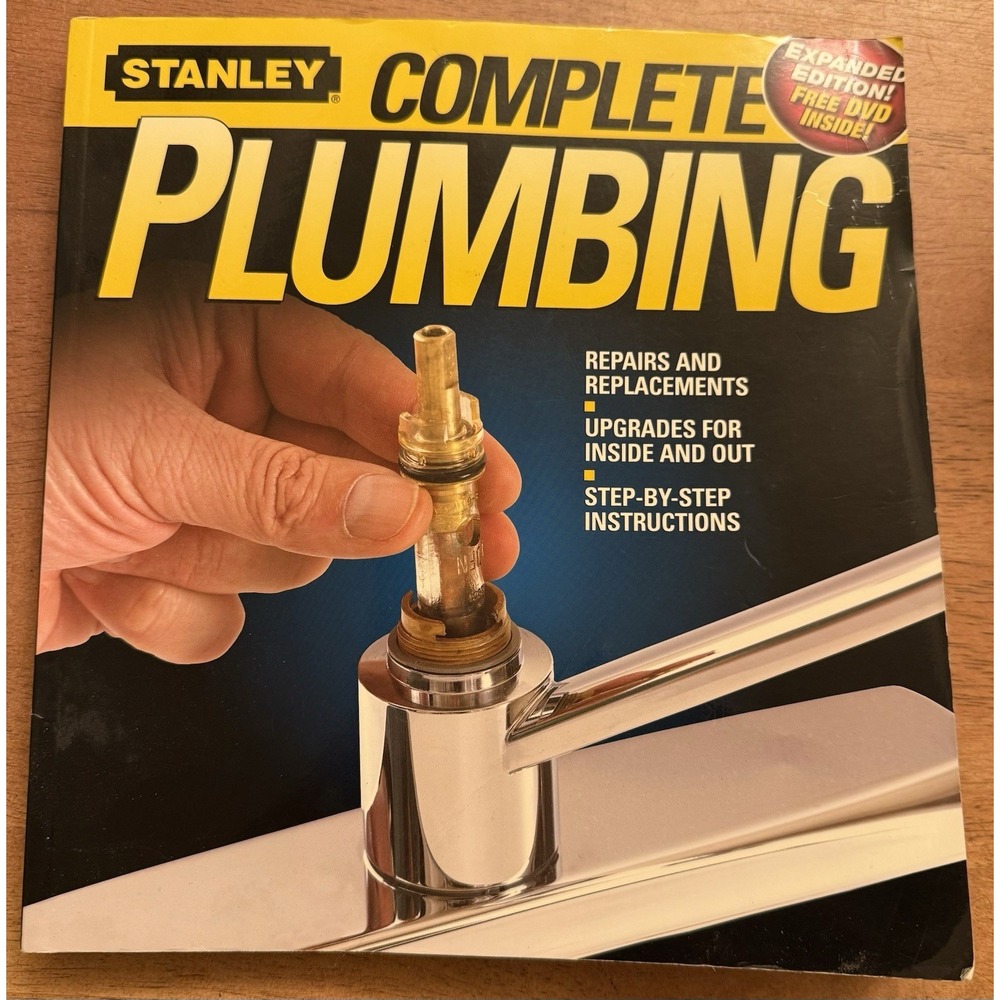 Stanley Complete Plumbing Expanded Edition With DVD ISBN 9780696237119